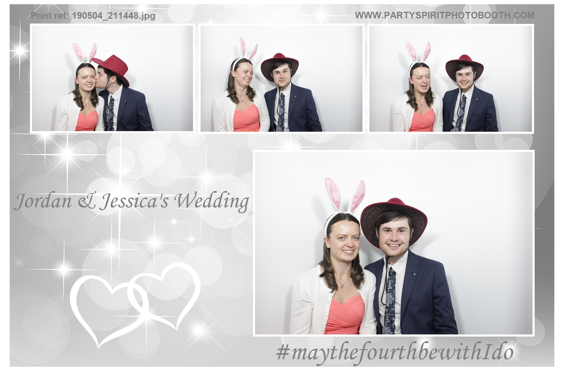 Jordan and Jessica's Wedding | View more photos from the event at gallery.partyspiritphotobooth.com/u/PartySpiritPhotoBooth/Jordan-and-Jessicas-Wedding